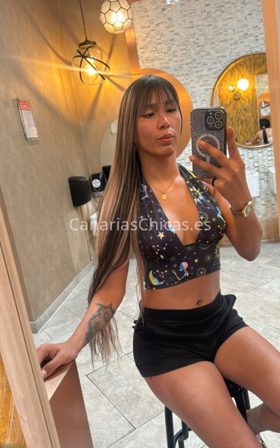 Evelyn García, trans rubia de Colombia. 654466369. Citas en CANARIAS, CANARIAS. www.canariaschicas.es.